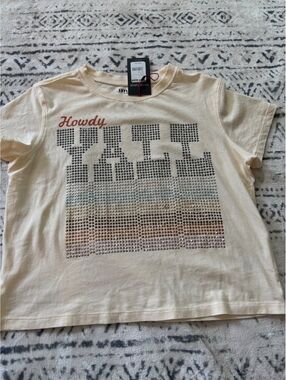 Boot Barn Howdy XL Graphic T-Shirt in Cream, Size Small
